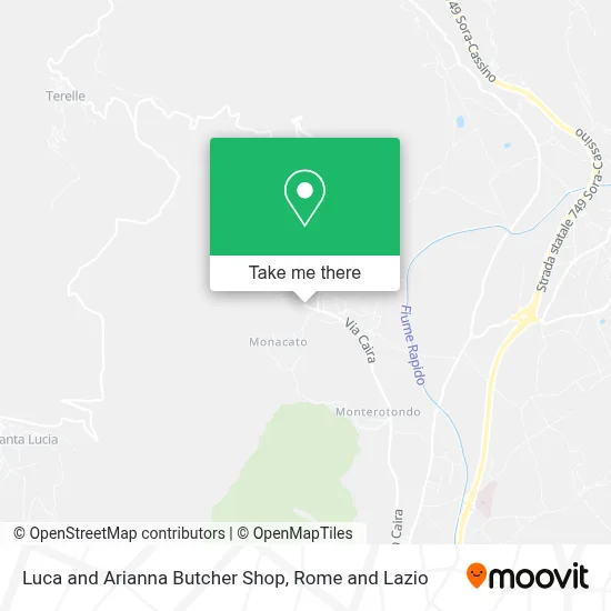 Luca and Arianna Butcher Shop map