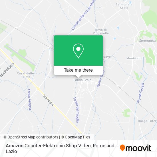 Amazon Counter-Elektronic Shop Video map