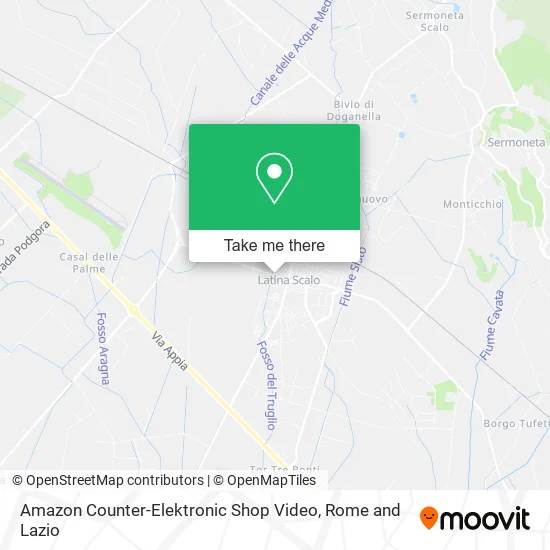 Amazon Counter-Electronic Shop Video map