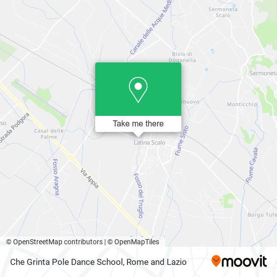 Che Grinta Pole Dance School map