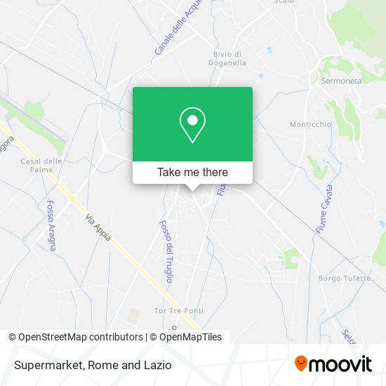 Supermarket map