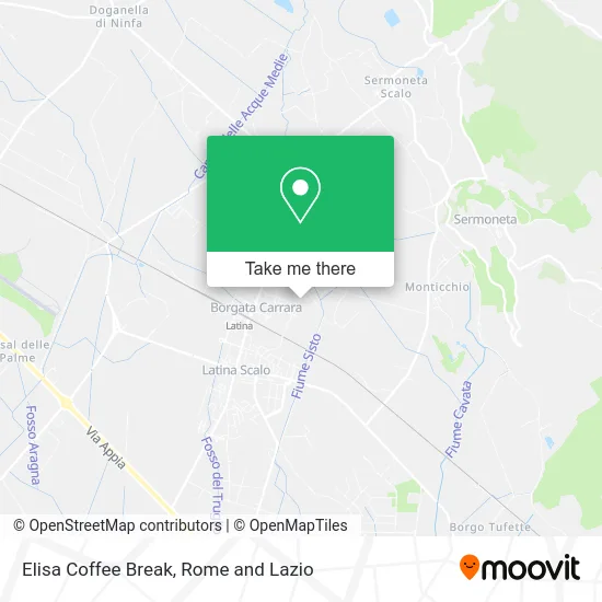 Elisa Coffee Break map
