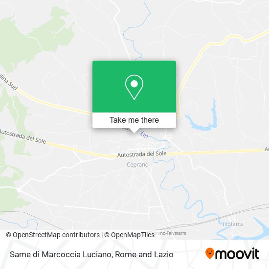 Same di Marcoccia Luciano map