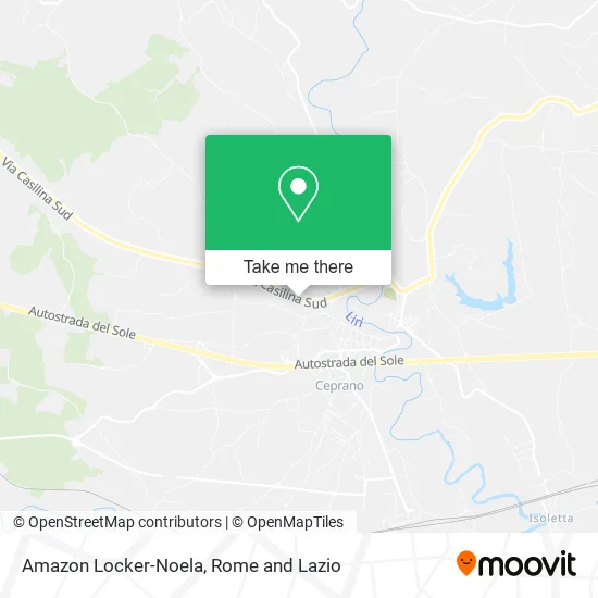 Amazon Locker-Noela map
