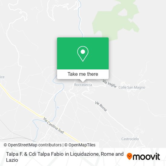 Talpa F. & Cdi Talpa Fabio in Liquidazione map