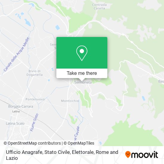 Ufficio Anagrafe, Stato Civile, Elettorale map