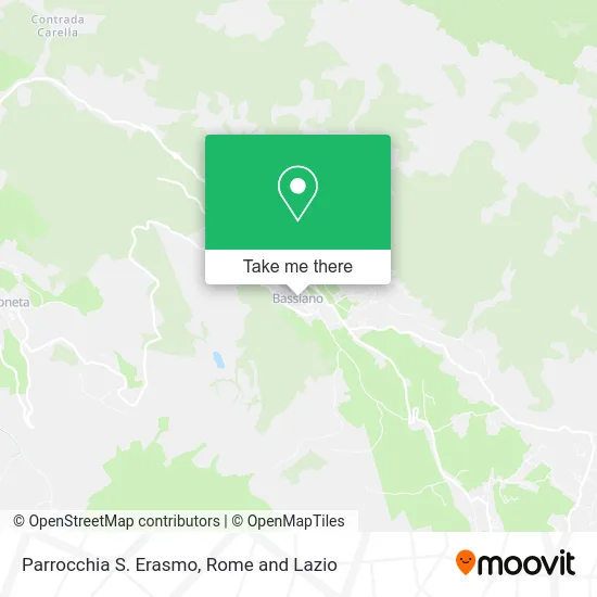 Saint Erasmus Parish map