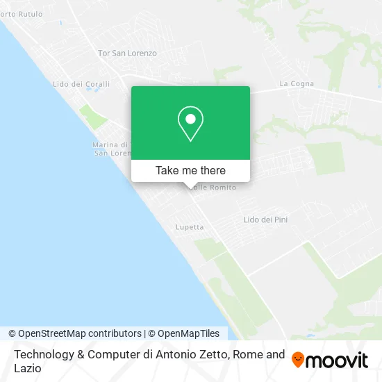 Technology & Computer by Antonio Zetto map