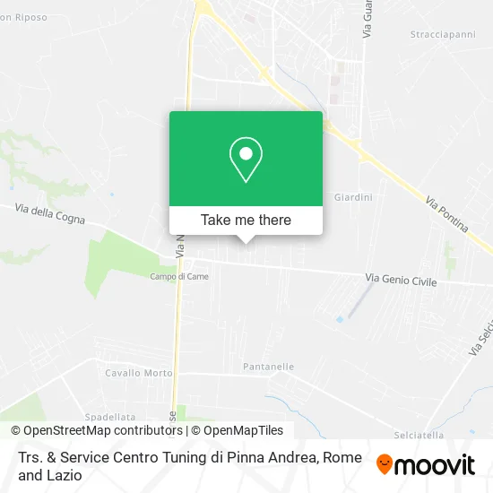 Trs. & Service Centro Tuning di Pinna Andrea map