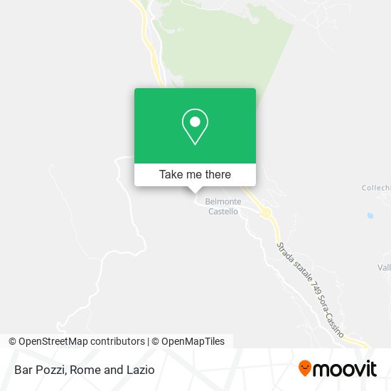 Bar Pozzi map