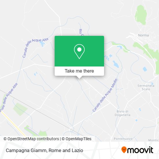 Campagna Giamm map