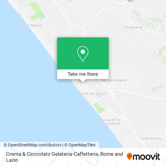 Crema & Circcolato Gelateria-Caffetteria map