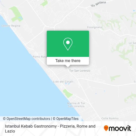 Istanbul Kebab Gastronomy - Pizzeria map