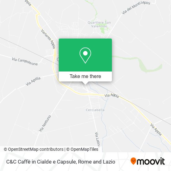 C&C Caffè in Cialde e Capsule map