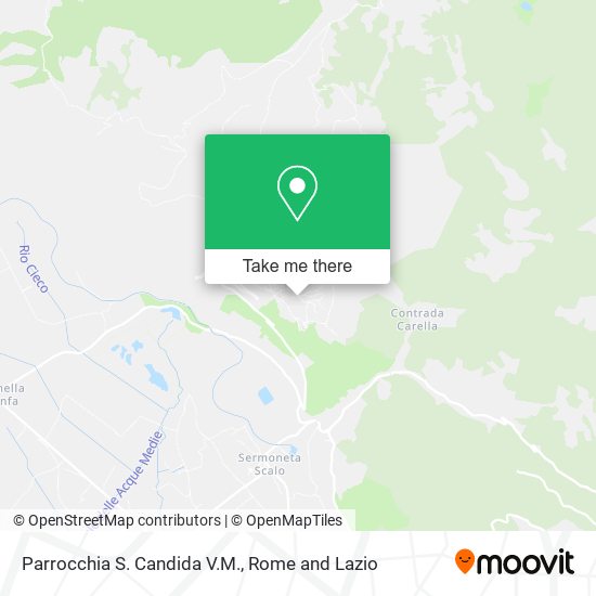 Parrocchia S. Candida V.M. map
