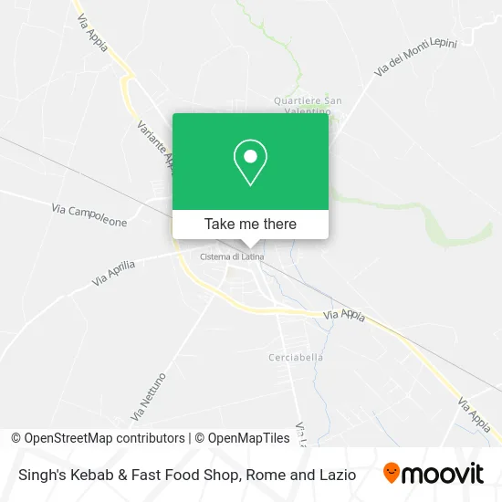 Singh's Kebab & Fast Food Shop map