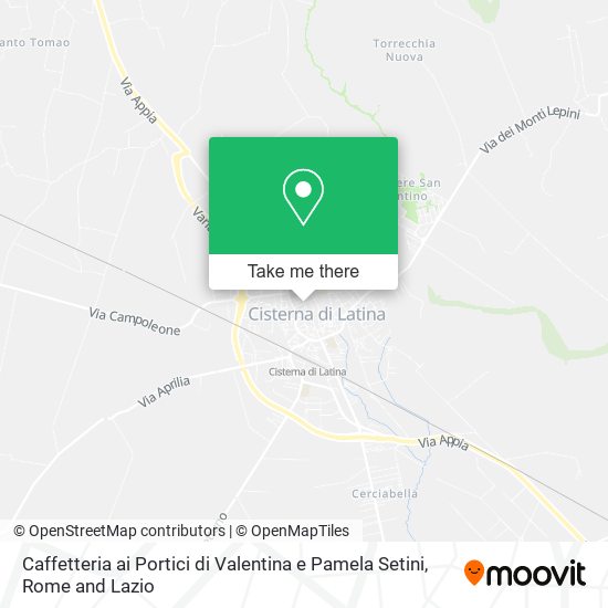 Caffetteria ai Portici di Valentina e Pamela Setini map