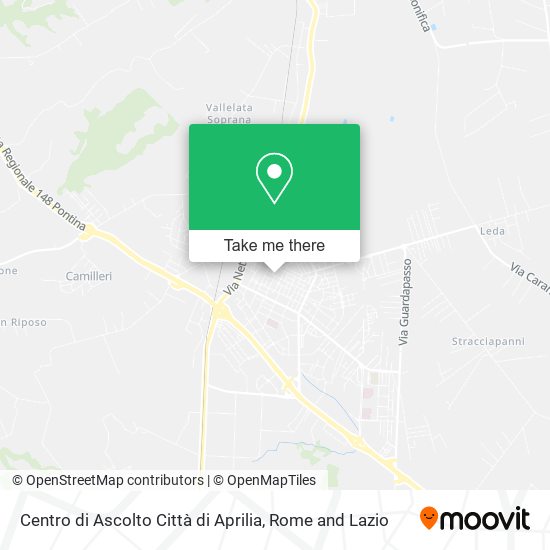 Centro di Ascolto Città di Aprilia map