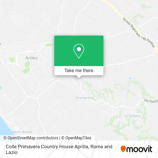 Colle Primavera Country House Aprilia map