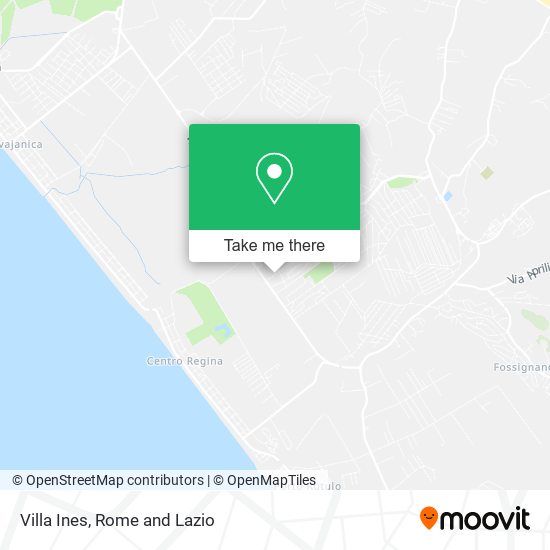 Villa Ines map