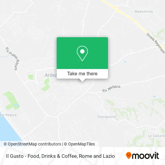 The Taste - Food, Drinks & Coffee map