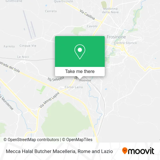 Mecca Halal Butcher map