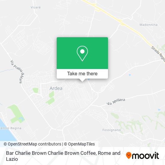 Bar Charlie Brown Charlie Brown Coffee map