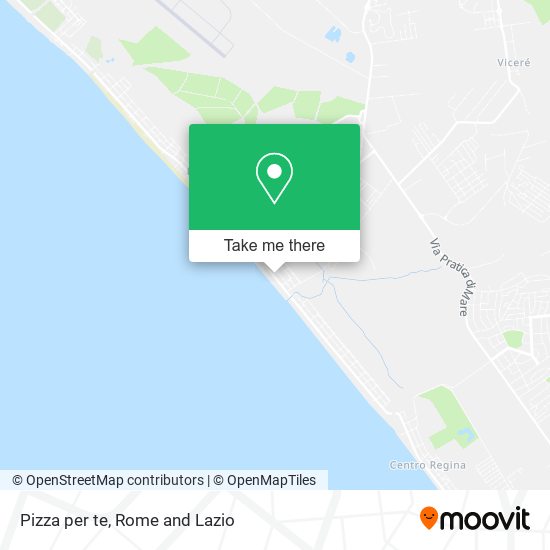 Pizza per te map