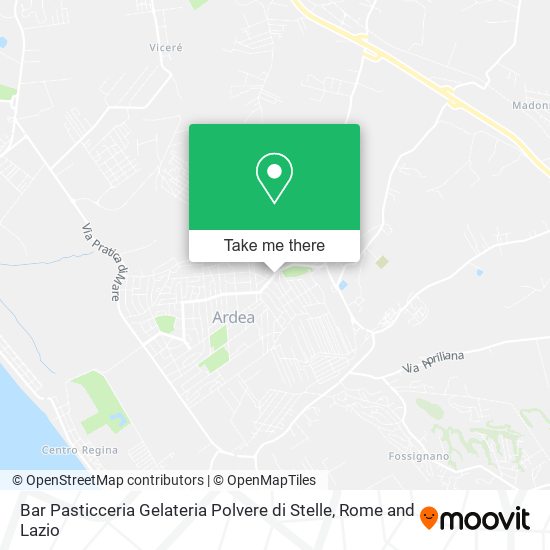 Bar Pasticceria Gelateria Polvere di Stelle map