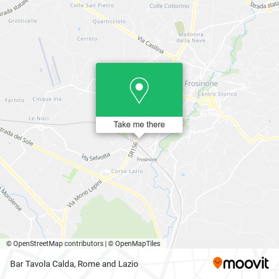 Bar Tavola Calda map