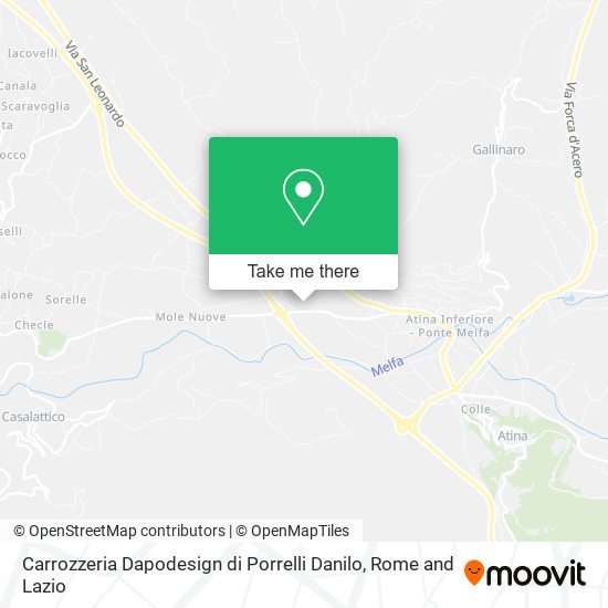 Carrozzeria Dapodesign di Porrelli Danilo map