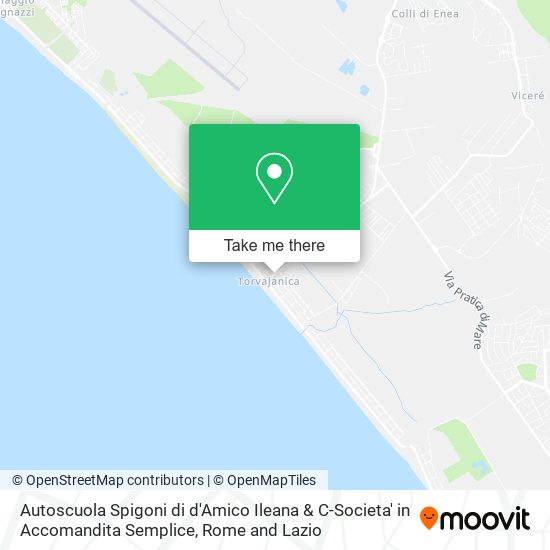 Autoscuola Spigoni di d'Amico Ileana & C-Societa' in Accomandita Semplice map