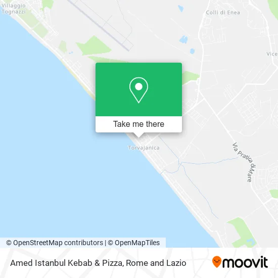 Amed Istanbul Kebab & Pizza map