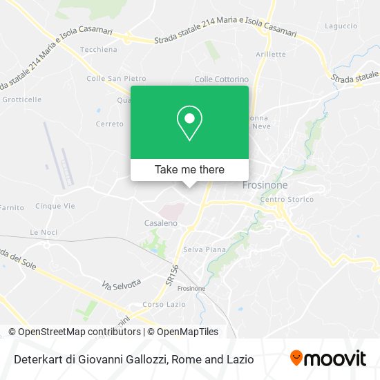 Deterkart di Giovanni Gallozzi map