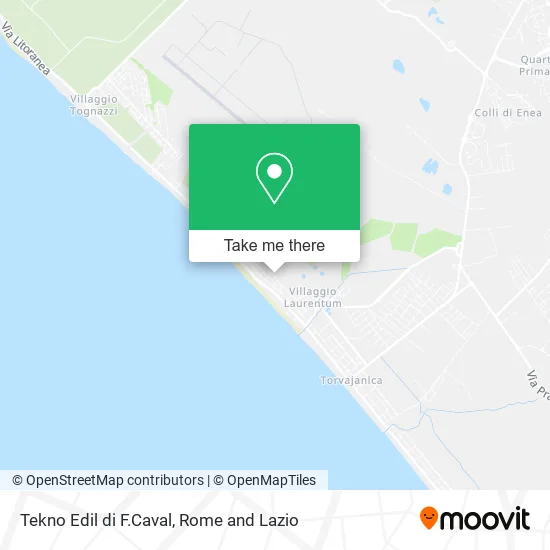 Tekno Edil by F.Caval map