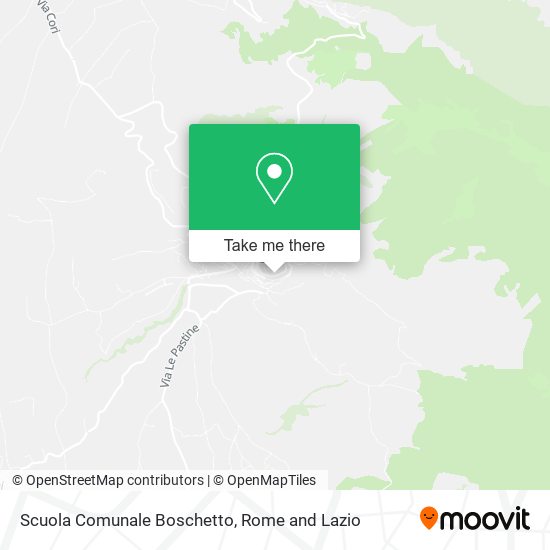 Scuola Comunale Boschetto map