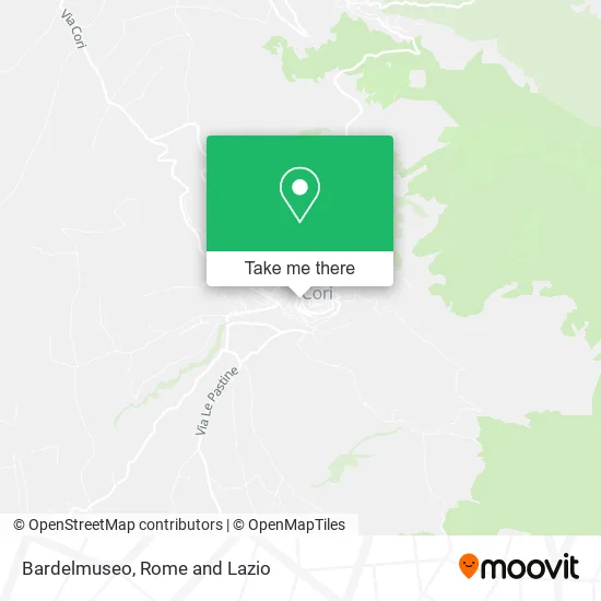 Bar of the Museum map