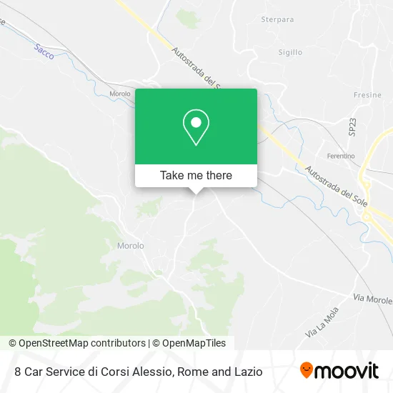 8 Car Service by Corsi Alessio map
