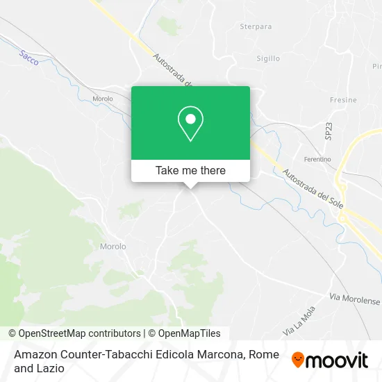 Amazon Counter-Tobacco and Newsstand Marcona map