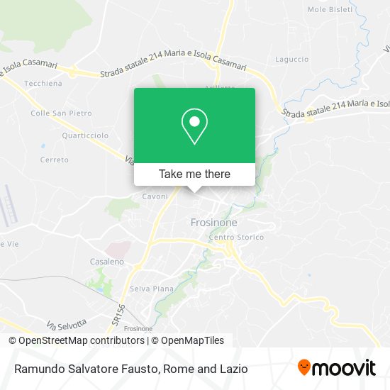 Ramundo Salvatore Fausto map