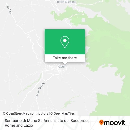 Santuario di Maria Ss Annunziata del Soccorso map