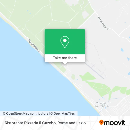 Restaurant Pizzeria Il Gazebo map
