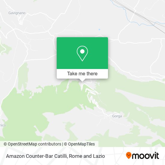 Amazon Counter-Bar Catilli map