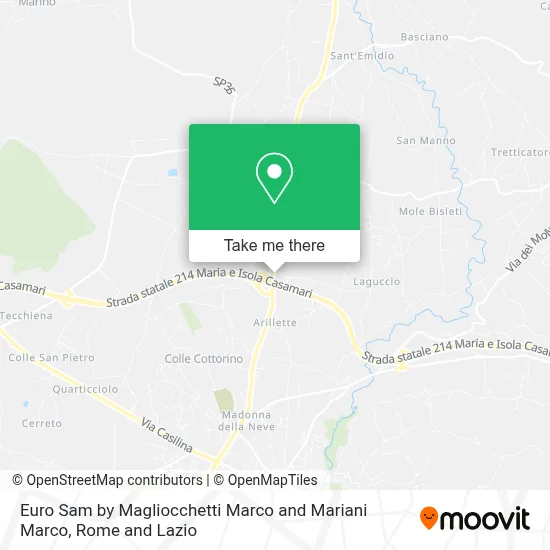 Euro Sam by Magliocchetti Marco and Mariani Marco map