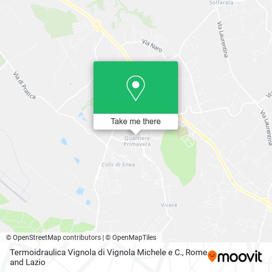 Termoidraulica Vignola di Vignola Michele e C. map