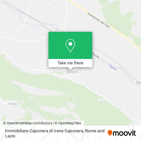 Immobiliare Caponera di Irene Caponera map