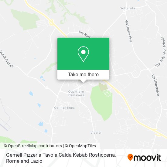 Gemell Pizzeria Tavola Calda Kebab Rosticceria map