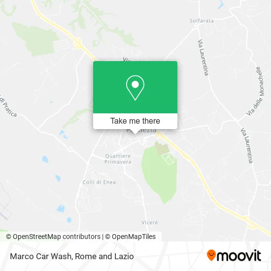 Marco Car Wash map