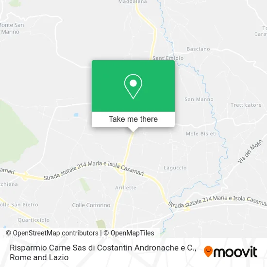 Meat Savings SAS by Costantin Andronache & Co. map