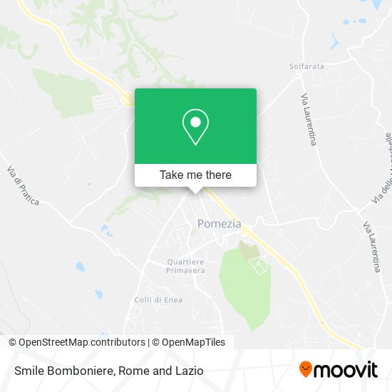 Smile Bomboniere map